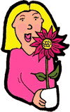Girl Holding Plant