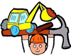 Backhoe Clipart 