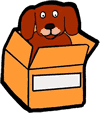 Dog in Box