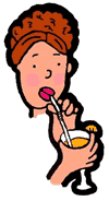 Dining Alone Clipart