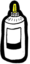 White Glue Clipart
