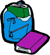 Books in Back Pack