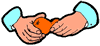 Hands Peeling Orange Clipart