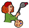 Painter Clipart