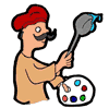 Painter Clipart