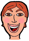 Really Happy Woman Clipart