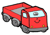 Happy Truck Clipart
