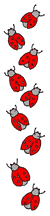 Lady Bug Border Clipart