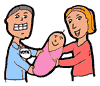 Candidate & Baby Clipart