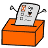 Happy Ballot Clipart
