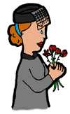 Female Mourning Clipart
