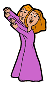 Eager Bridemaids Clipart
