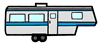 Vacation Travel Trailer Clipart
