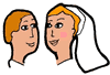 Husband & Wife Clipart
