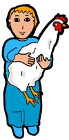 Boy Holding 