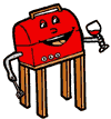Barbecue Drinking Wine