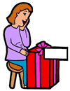 Present Baby Shower Clipart