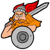 Angry Viking Clipart