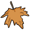 Brown Leaf Clipart