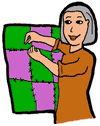 Sewing Quilt Clipart
