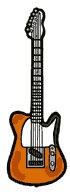 Electric Guitar Clipart