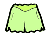 Silk Pajama Bottoms Clip Art