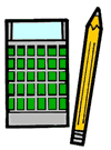 Calculator & Pencil