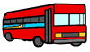 Red Bus Clipart