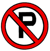 No Parking Sign Clipart