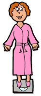 Weightloss Scale Clipart