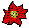 Poinsettia Clipart