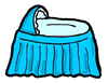 Baby Bassinet Clipart