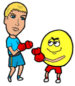 Eminem Boxing an M & M