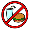 No Burger or Drink Allowed