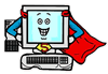 Super Computer Clipart