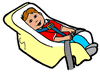 Baby Car Seat Clipart
