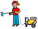 Pressure Washing Clipart