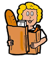 Grocery Shopping Clipart