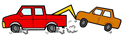 Tow Truck Towing Car Clipart