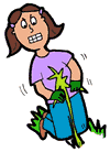 Pulling Weed Clipart