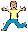 Excited Clipart