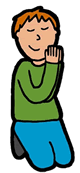 Boy Prayer Clipart