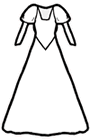 Wedding Dress Clipart