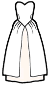 Wedding Dress Clipart