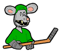 Toothy Hockey Rat