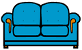 Blue Couch