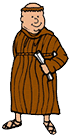 Monk Clipart