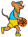 Basketball Playing Rat