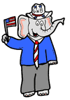 Patriotic Elephant