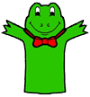 Frog Puppet Clipart
